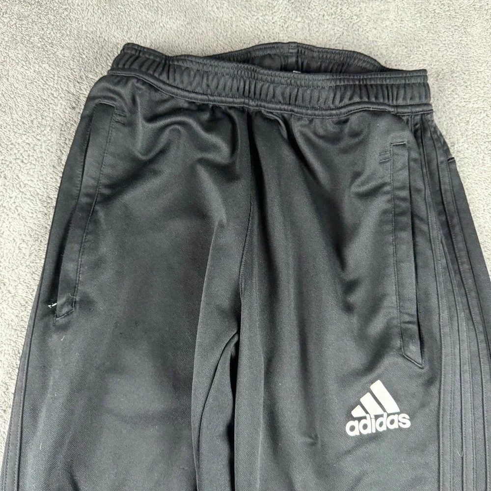 Adidas Sweatpants Mens Small Black Athletic Tapered‎ Performance Track Climacool